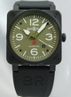 Bell Ross BR03-92 MILITARY 38mm 30 meters (100Feet) Water Resistant Watch