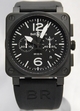 Automatic Bell Ross BR03-94-CA Mens Black Watches