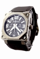 Black Bell Ross BR01 PRO TITANIUM Mens Stainless Steel Watch