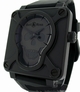 Bell Ross BR 01-92-S A Black Skull Dial Watch