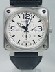 Automatic Bell Ross BR01-94_C Mens White Watches