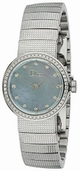 Womens Christian Dior La Baby D De Dior 041111M005 Stainless Steel Watch