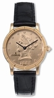 Corum Gold Coin Watch 049-357-56-0081 MU36 Gold Dial Watch