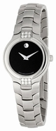 Quartz Movado 0604698 Womens Black Watches