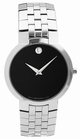 Movado Sapphire Watch Men Black