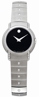 Quartz Movado 0605705 Womens Black Watches