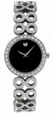 Quartz Movado 0605826 Womens Black Watches