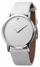 White Movado 0606019 Womens Stainless Steel Watch