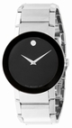 Black Movado 0606092 Mens Stainless Steel Watch