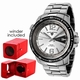 Swiss Legend 10013A-22S-BB-W Swiss Automatic Stainless Steel Watch