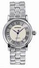 Silver Roman Numeral Montblanc 101645 Mens Steel Watch