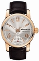 Automatic Montblanc 102339 Mens Silver Roman Numeral Watches