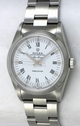 White Rolex 114200WRO Mens Stainless Steel Watch