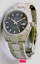 Rolex Oyster Perpetual 115210BLSO Stainless Steel Case Swiss Watch