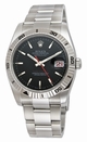 Rolex Datejust Mens 116264BKSO Stainless Steel Case Swiss Watch