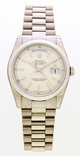 Mens Rolex Day-Date 118239SSP White Gold Watch