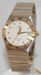 Swiss Quartz Omega 1212.30 Mens White Watches