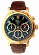 Black Chopard 16/1250 Mens Yellow Gold Watch