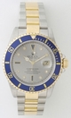 Mens Rolex Submariner 16613GYDO Stainless Steel Watch