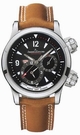 Black Jaeger LeCoultre 1718470 Mens Stainless Steel Watch