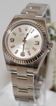 Silver Rolex 176234SAPSO Womens Stainless Steel Watch