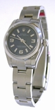 Womens Rolex Perpetual No-Date 177200BLASO Stainless Steel Watch