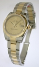 Rolex Datejust Midsize 178273CRO Gold Dial Watch