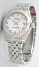 Rolex Unisex 18k White Gold Watch 178274WRJ