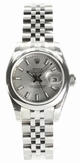 Silver Rolex 179160SSJ Womens Stainless Steel Watch