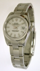 White Rolex 179160WSO Womens Stainless Steel Watch