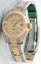 18kt Gold Ladies Rolex Watch Oyster Perpetual