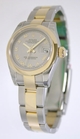 Silver Rolex 179163SDO Womens Stainless Steel Watch