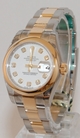 Rolex Lady Datejust 179163WDO White Dial Watch