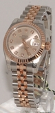 Automatic Rolex 179171RDJ Womens Rose Watches