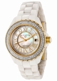 Swiss Quartz Swiss Legend 20051-WWWGR Womens White Watches