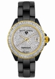 Diamond Swiss Legend 20052-WBKG Womens Ceramic Watch