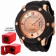 Rose Swiss Legend 20078A-RB-09/W Mens Rose Gold Watch