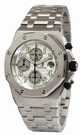 Silver Audemars Piguet 25721TI.OO.1000TI.05A Mens Stainless Steel Watch