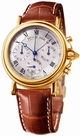 Mens Breguet Marine Chrono 3460ba/12/996 Yellow Gold Watch