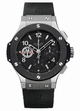 Black Hublot 301.SM.100.RX.CVL07 Mens Stainless Steel Watch