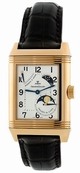 Jaeger LeCoultre Reverso Complication 304.24.20 Rose Gold Case Swiss Watch