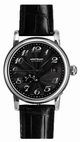 Black Guilloche Montblanc 35871 Mens Steel Watch