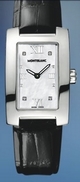 Montblanc Profile  36128 Steel Case Swiss Watch