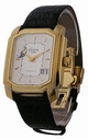 Silver Glashutte 39-43-07-05-04 Mens Gold Plated Watch