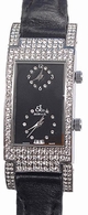 Swiss Quartz  Jacob & Co. JC-A18D Womens Black and White Watches