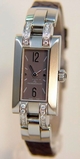 Womens Jaeger LeCoultre Ideale 460.8.08 Stainless steel set with Diamonds Watch