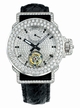 Pave Diamond Jacob & Co. Tour P Mens Platinum with Pave Diamond Watch